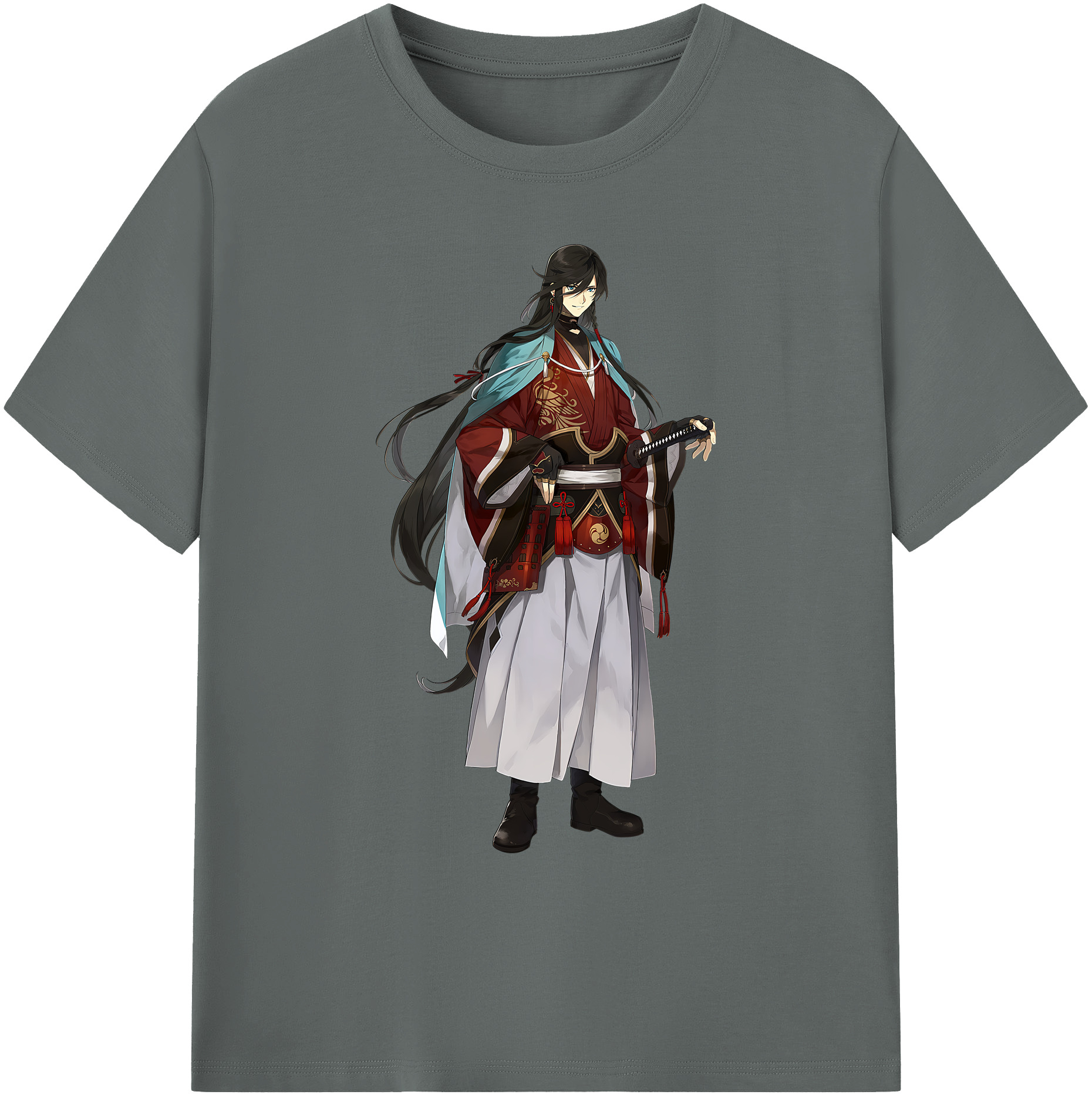 （画像用） 刀剣乱舞 Touken Ranbu 綿100％ メンズ半袖Tシャツ｜肌触りやわらか＆通気性